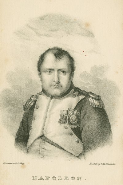 Napoleon, 1825 by Samuel Drummond